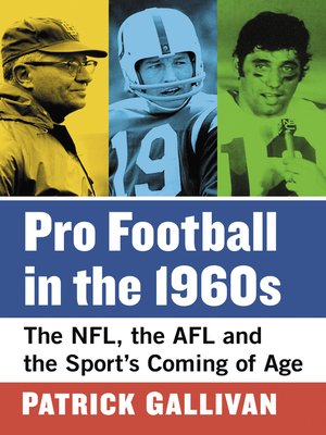 cover image of Pro Football in the 1960s